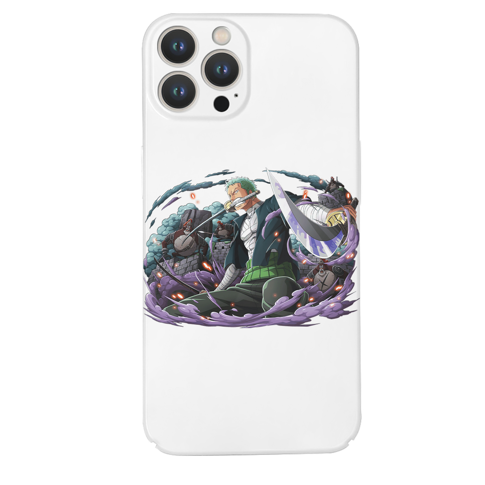 （画像用） ワンピース ロロノア・ゾロ ONE PIECE Roronoa Zoro 【iPhone 14シリーズ対応】ハードケース